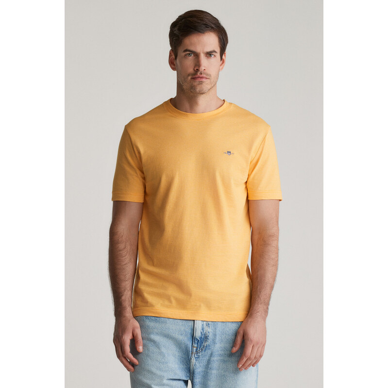 TRIČKO GANT SMALL STRIPE T-SHIRT DAFFODIL YELLOW