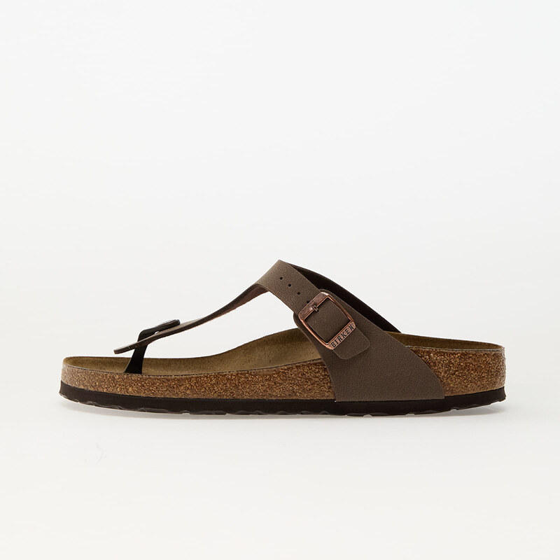 Birkenstock Gizeh Birko-Flor Birkibuc mocca