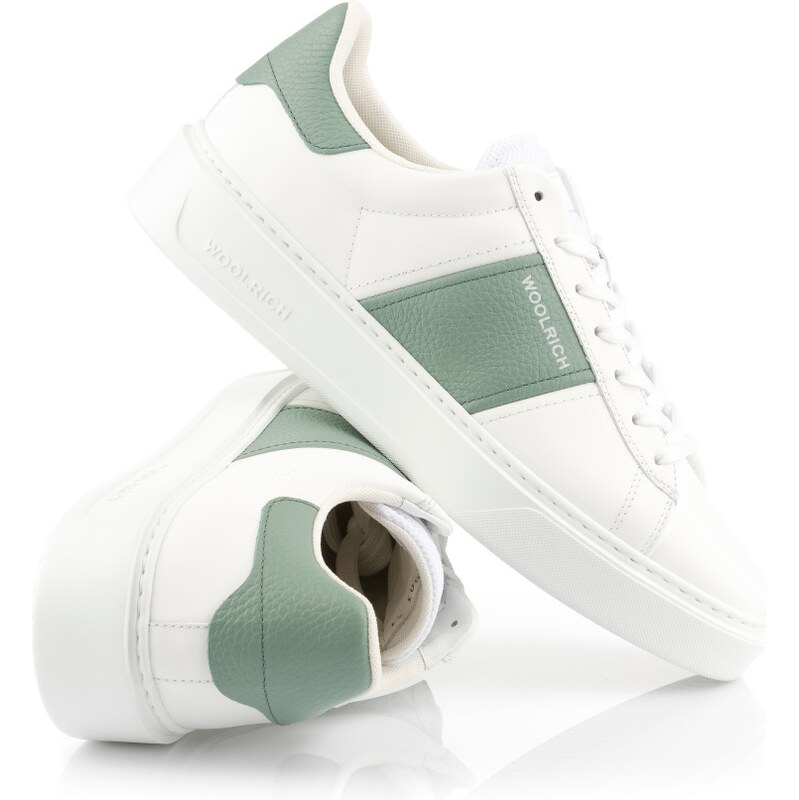 TENISKY WOOLRICH CLASSIC COURT MAN CALF - GRANA
