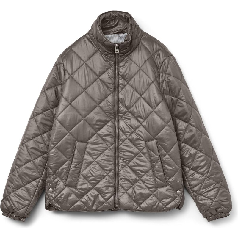 VERO MODA Přechodná bunda VMSkylar šedá 103922356