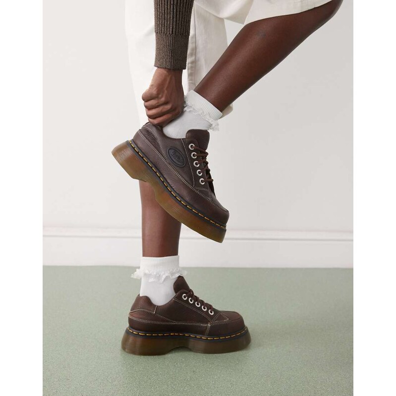 Dr Martens Buzz 5 eye shoes in brown