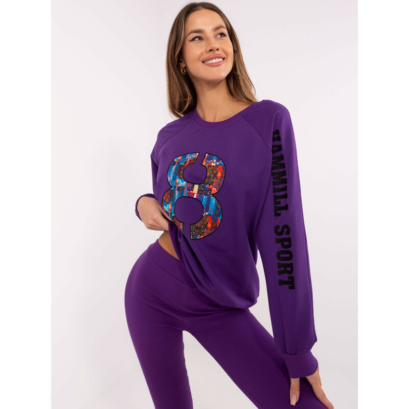 Sada EM KMPL model 20806590 tmavě fialová - FPrice