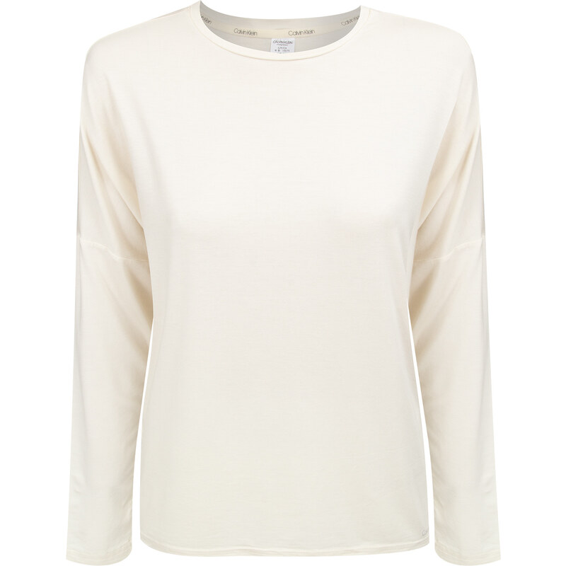 Dámské Tričko s dlouhým rukávem QS6332E-101 - Calvin Klein 104656482