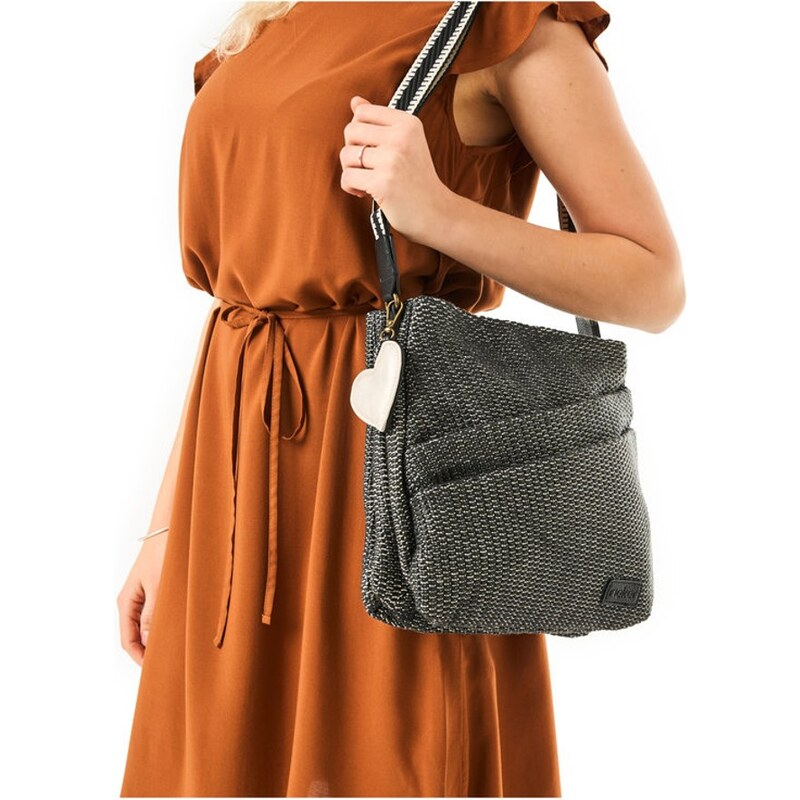Dámská crossbody kabelka H1004-92 Rieker černá