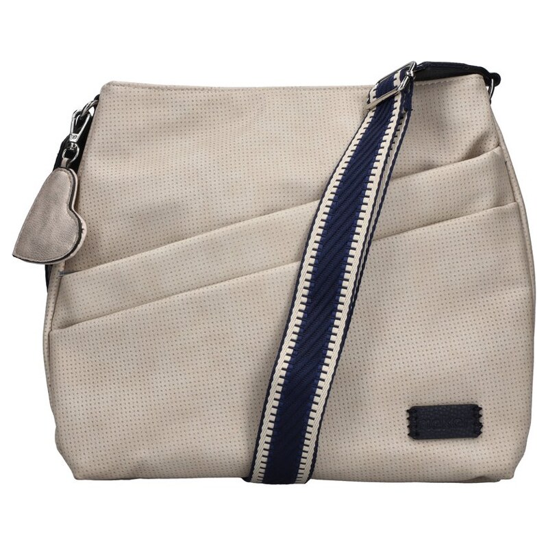 Dámská crossbody kabelka H1004-60 Rieker béžová