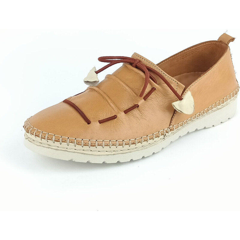 Dámské mokasíny Manitu 840089-21 hnědé 840089-21 37