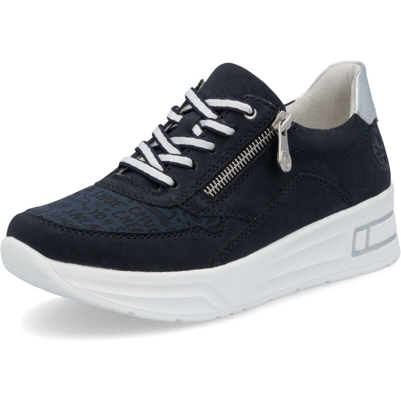 Dámské tenisky na klínku Rieker N8114-14 modré N8114-14 37