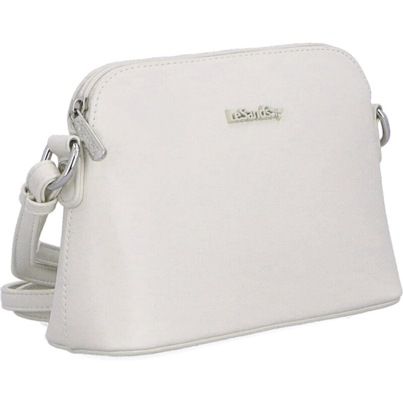Kabelka ze syntetické kůže crossbody Le Sands béžová 7710 BE 106555032