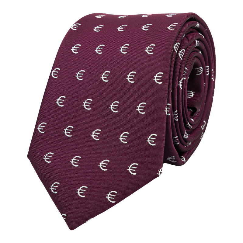 Bubibubi Vínová kravata Euro