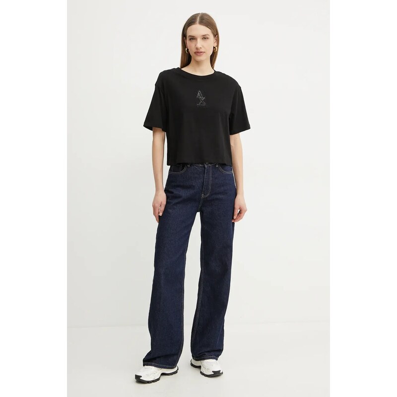 Bavlněné tričko Armani Exchange