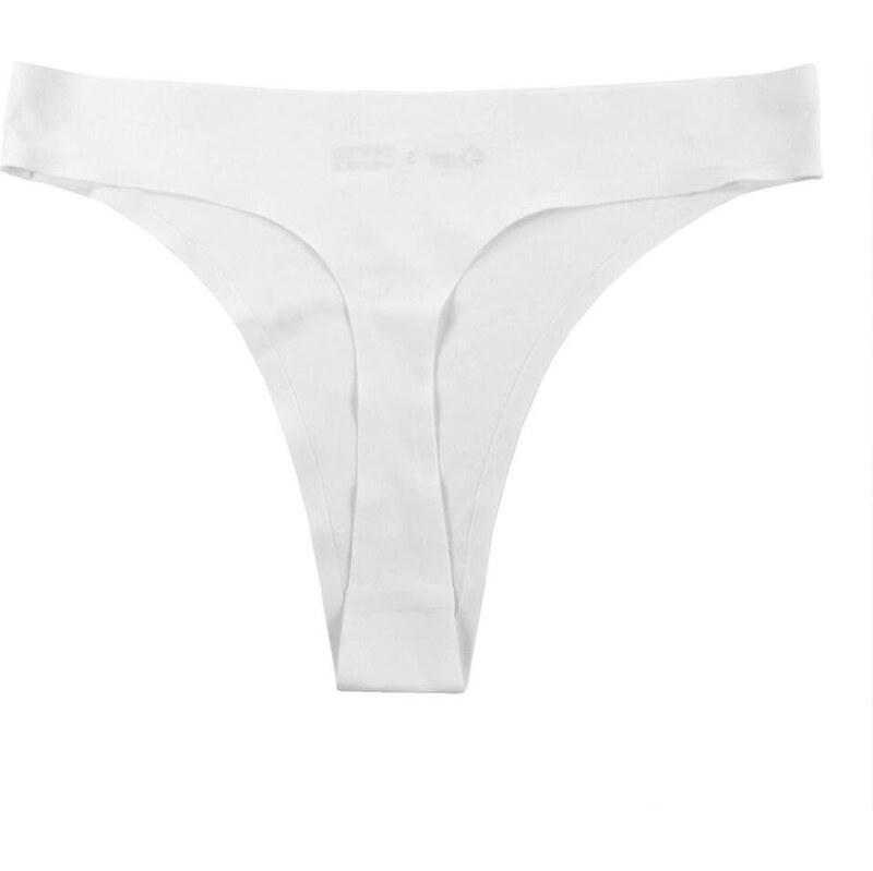 Moraj Bezešvá tanga String bílá