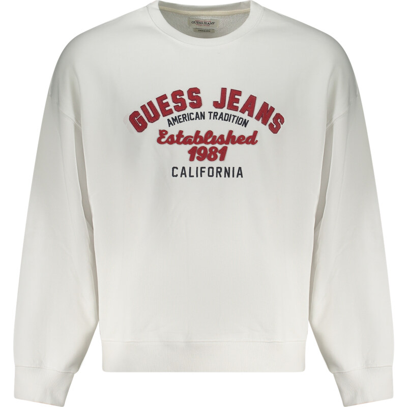 Bílá mMikina GUESS JEANS