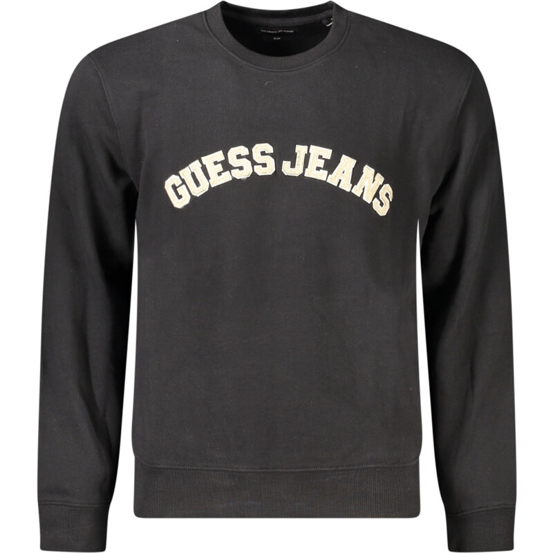 Černá mMikina GUESS JEANS