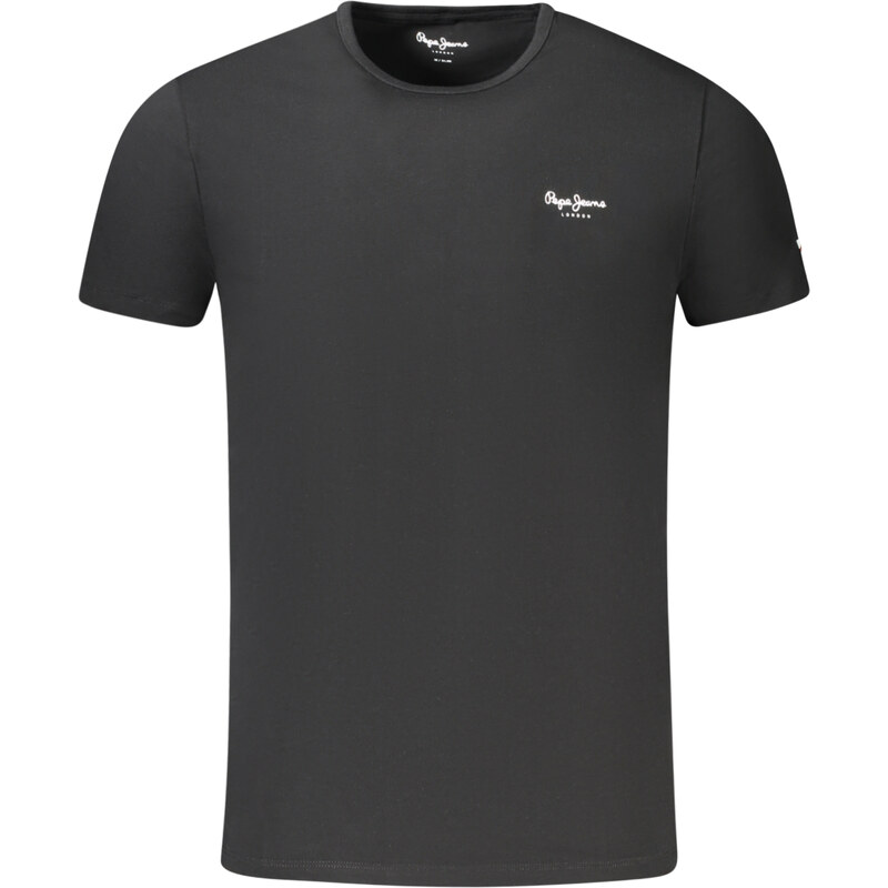 PEPE JEANS SHORT SLEEVE T-SHIRT MEN BLACK