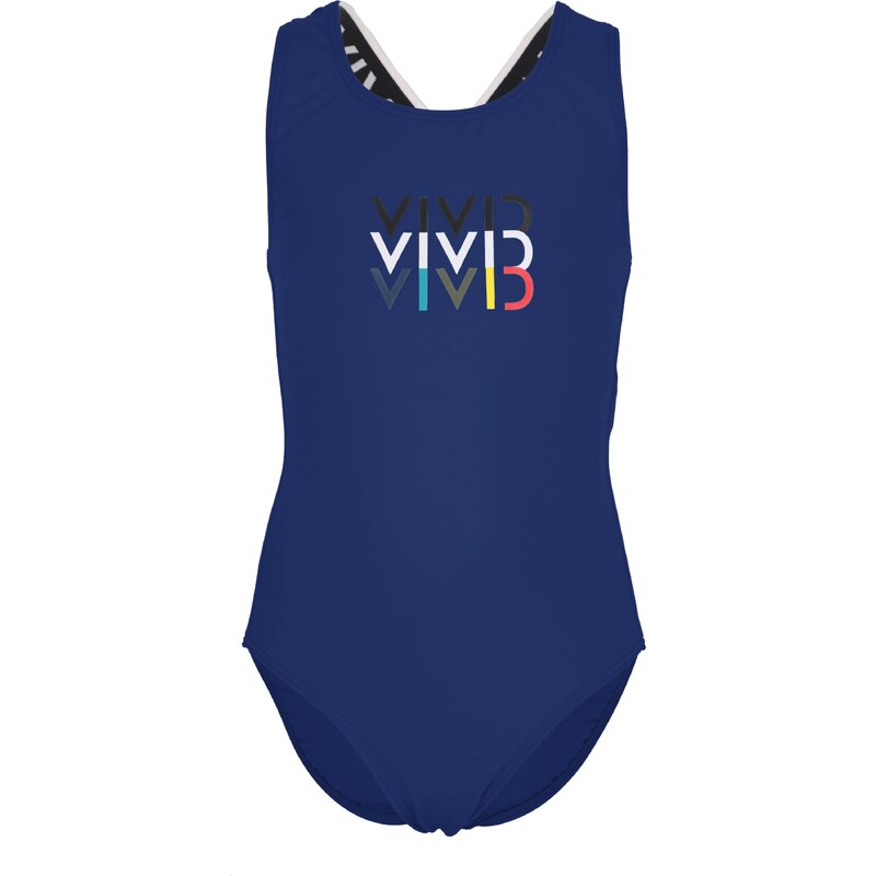 VIVID Plavky modrá / bílá