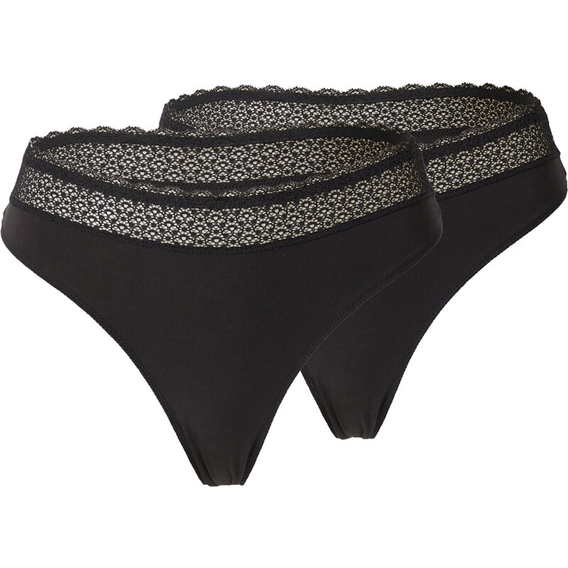 TRIUMPH Tanga Feel of Modal černá