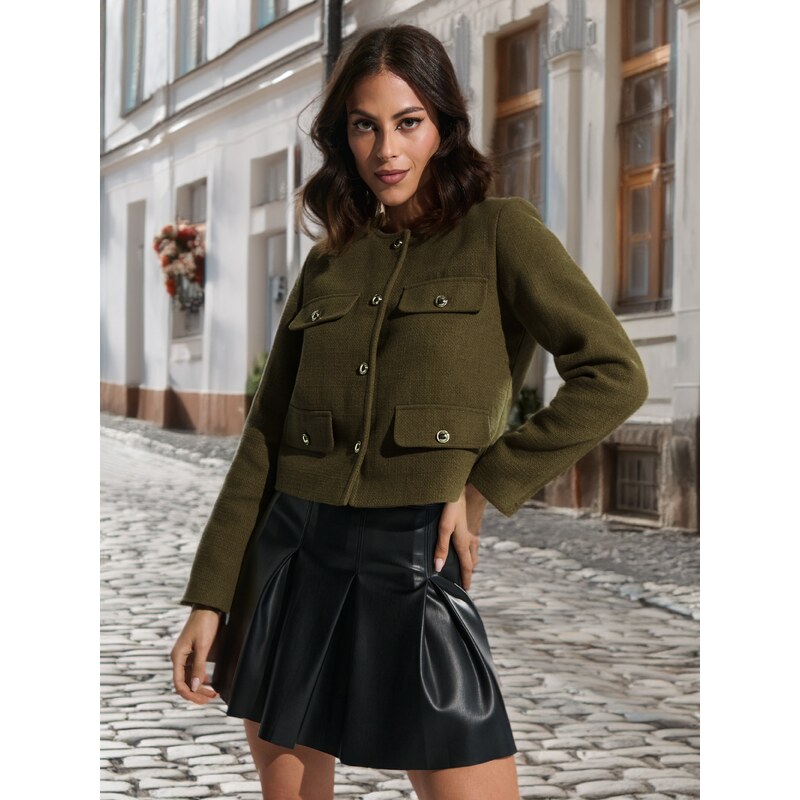 Sinsay - Blejzr - khaki 100277456