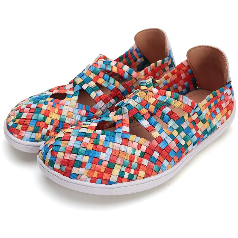 Dámské barefoot baleríny C088-51646C Stitch Walk multicolor