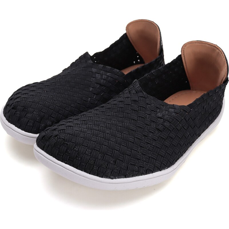 Dámské barefoot baleríny C088-51481A Stitch Walk černá