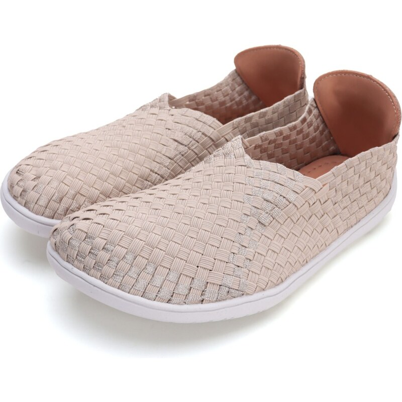 Dámské barefoot baleríny C088-51481B Stitch Walk zlatá