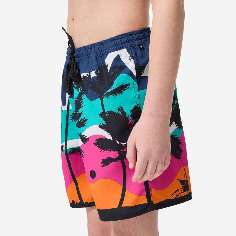 DECATHLON Chlapecké surfařské kraťasy 100 Sunset 72107401