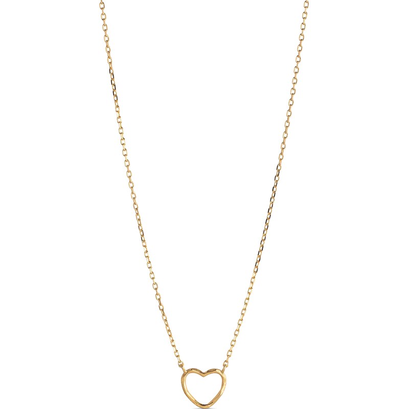 Enamel Copenhagen Náhrdelník Organic Heart (925S/GP)