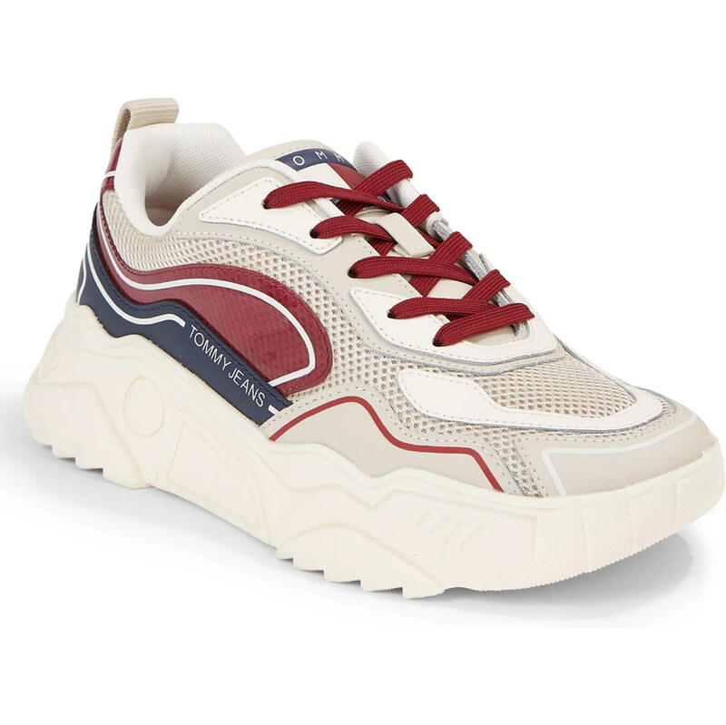 Tommy Jeans dámské béžové tenisky 109099492