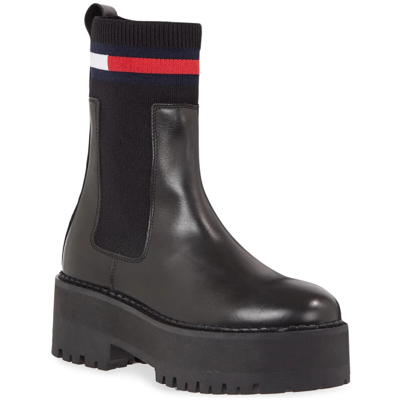 Tommy Jeans dámské černé boty