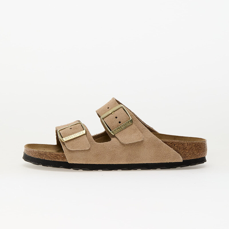 Birkenstock Arizona Suede Leather Sandcastle 40