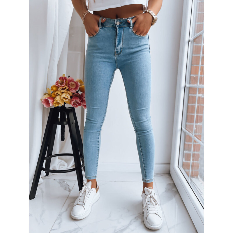 BASIC Skinny džíny DO IT NOW Denim vzor