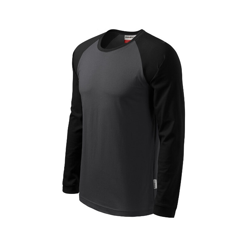 MALFINI, a.s. Street LS triko unisex ebony gray