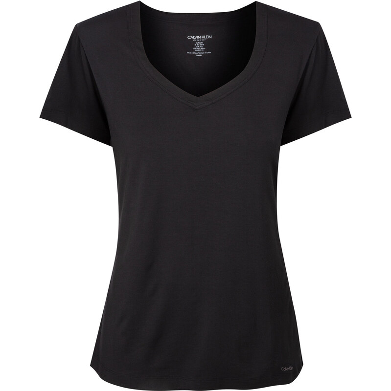 Dámské Tričko s krátkým rukávem QS6486E-001 - Calvin Klein