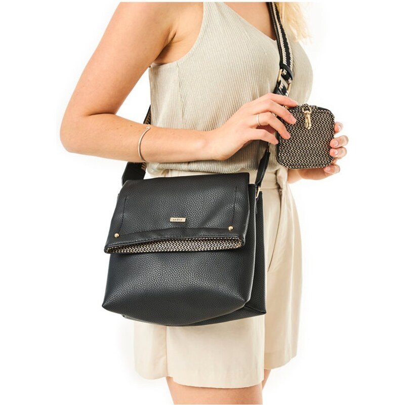 Dámská crossbody kabelka H1612-00 Rieker černá
