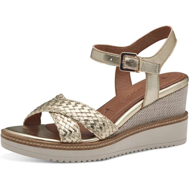RIEKER Dámské sandály TAMARIS 28351-44-933 zlatá