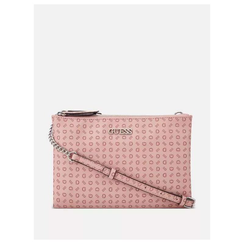 GUESS dámská kabelka, crossbody Tidewood růžová