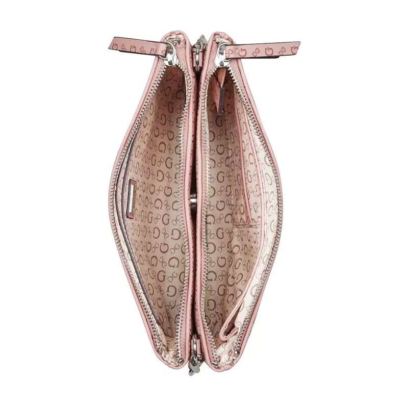 GUESS dámská kabelka, crossbody Tidewood růžová