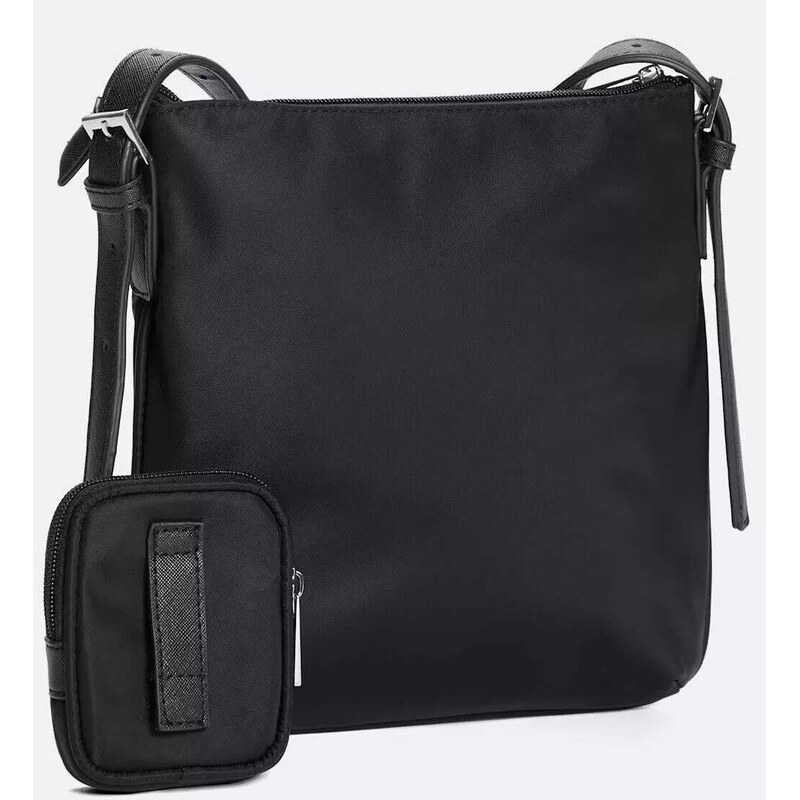 GUESS dámská kabelka, crossbody Black Red Logo