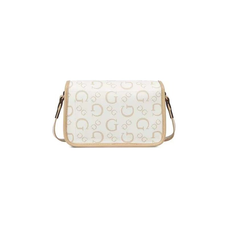 GUESS dámská kabelka, crossbody Nichole bílá