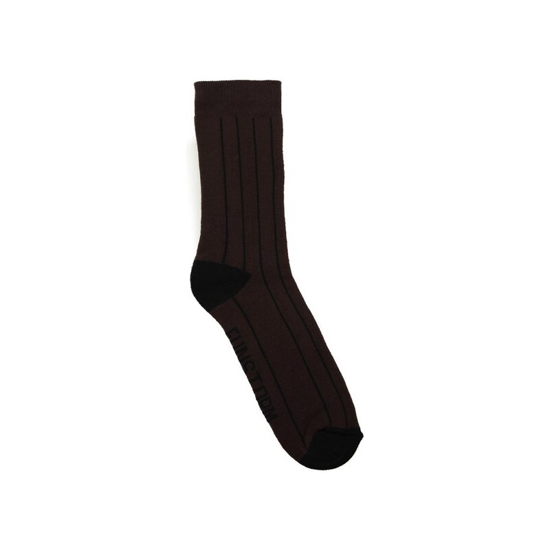Ponožky Funstorm Dude brown 37-39