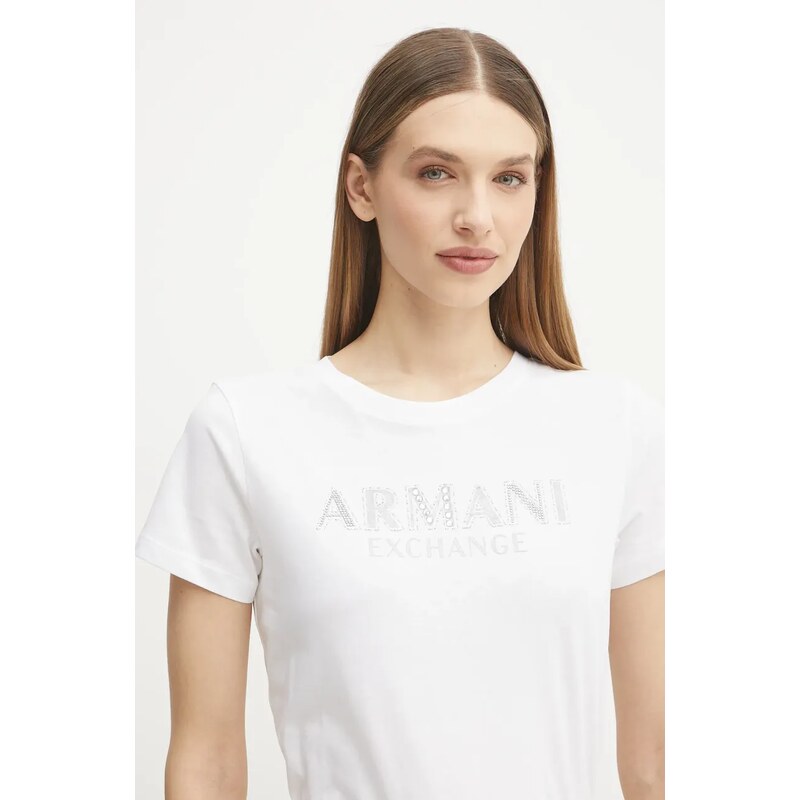 Bavlněné tričko Armani Exchange
