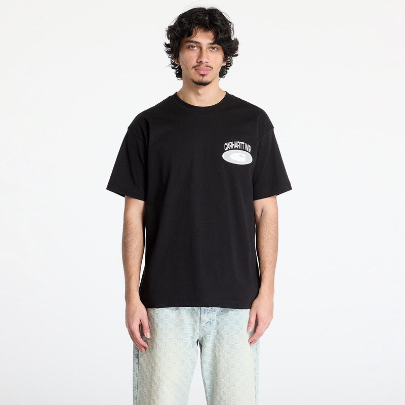 Tričko Carhartt WIP Shortsleeve Tire T-Shirt UNISEX Black XS