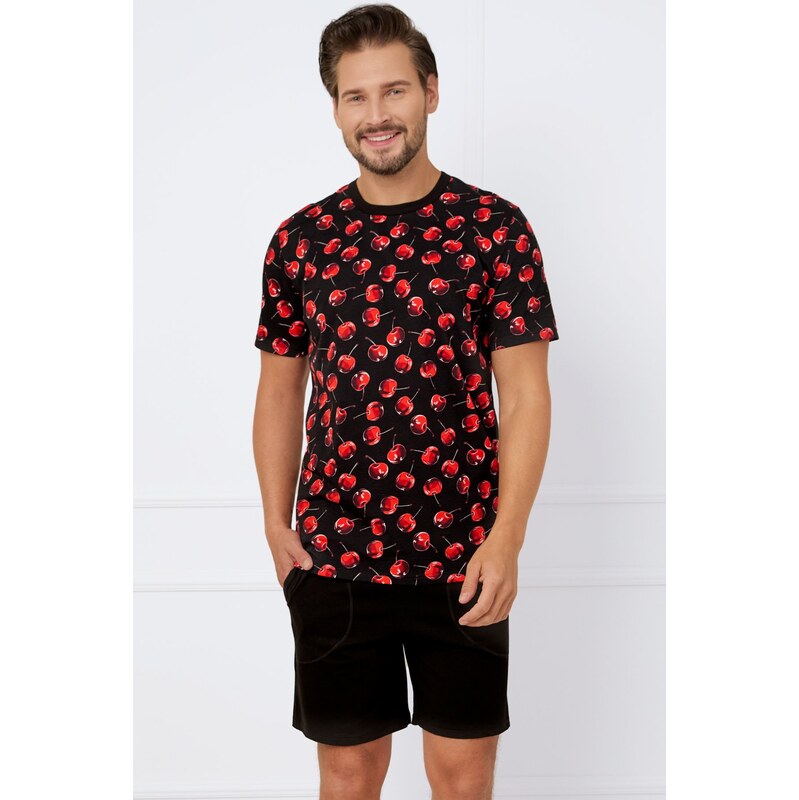 Italian Fashion pánské pyžamo Cherry - bavlna