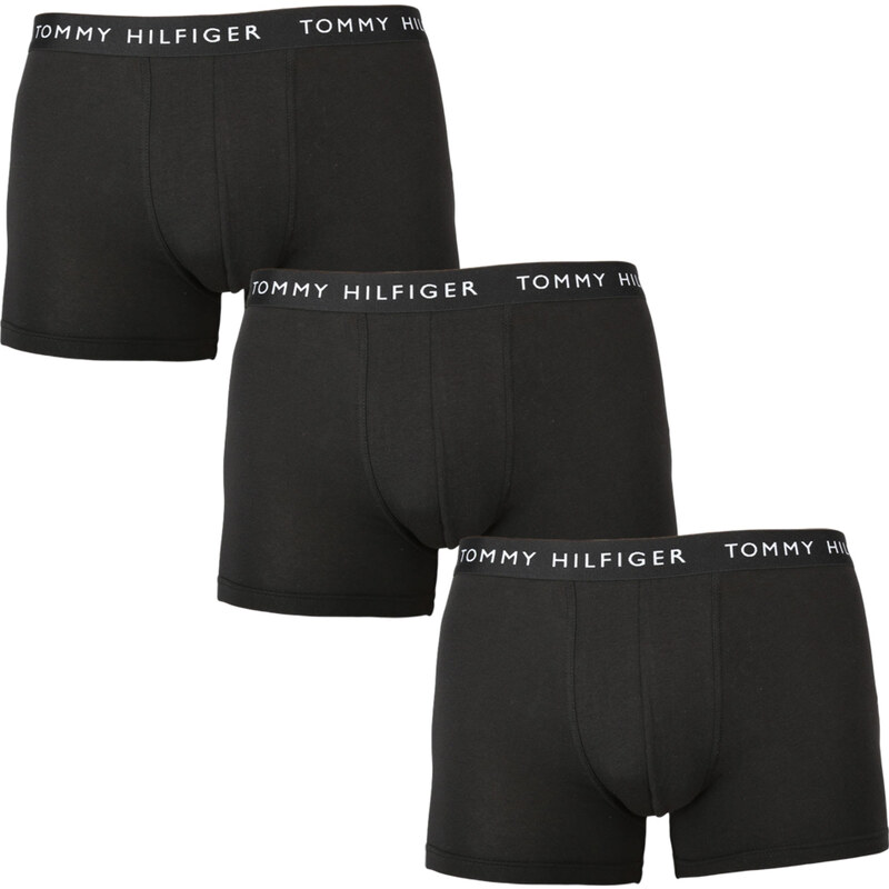 3PACK pánské boxerky Tommy Hilfiger černé (UM0UM02203 0VI)
