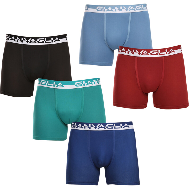 5PACK pánské boxerky Gianvaglia vícebarevné (GVG-5011) 87346692