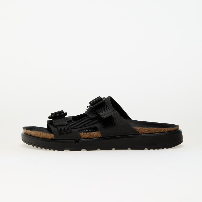 Birkenstock Shinjuku 2 Strap Natural Leather/Textile Black
