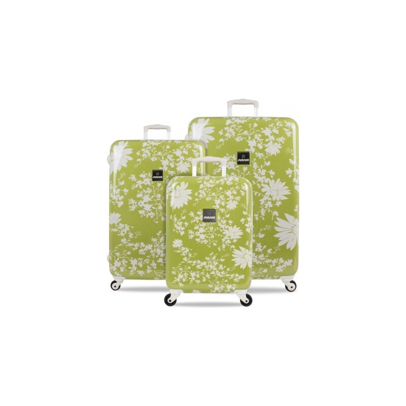 Sada cestovních kufrů SUITSUIT® TR-1213/3 - Pistachio Daisies SuitSuit CZ-TR-1213/3