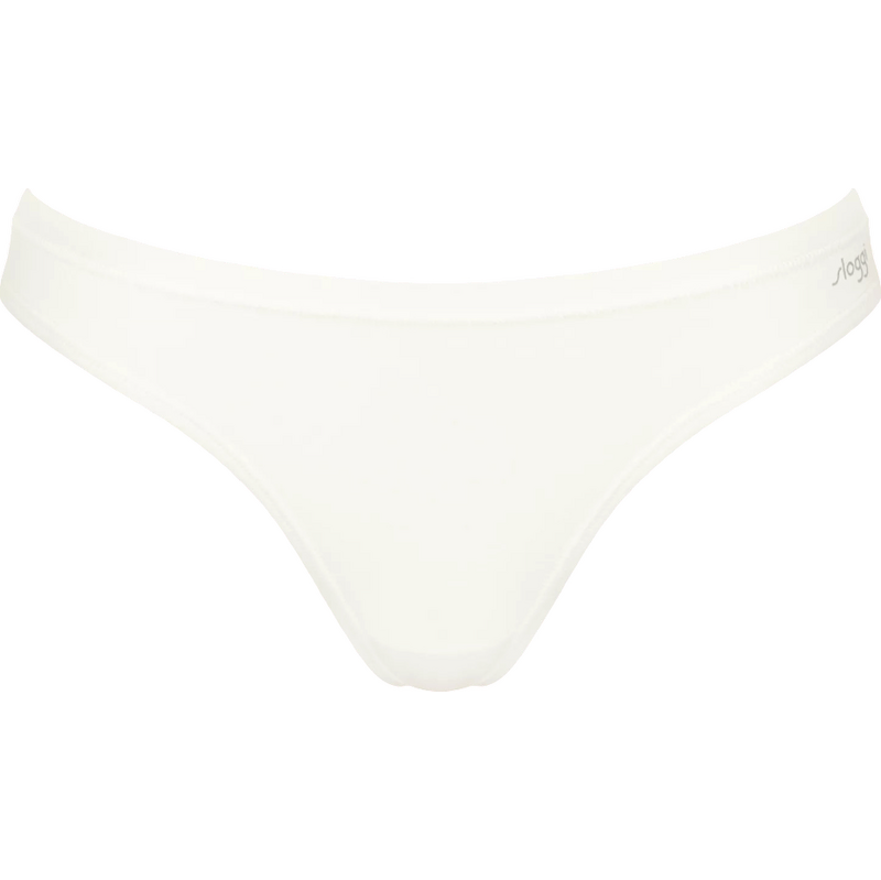 Dámské kalhotky GO Daily Cotton Mini - WHITE - bílé 00GZ - SLOGGI 104741761