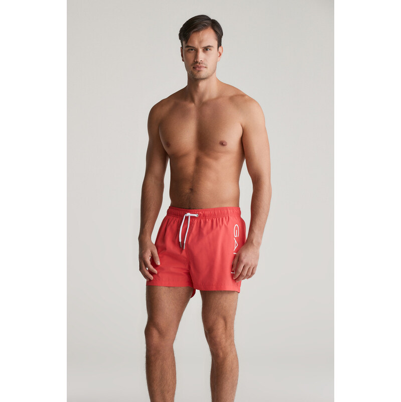 PLAVKY GANT LIGHTWEIGHT SWIM SHORTS WATERMELON RED