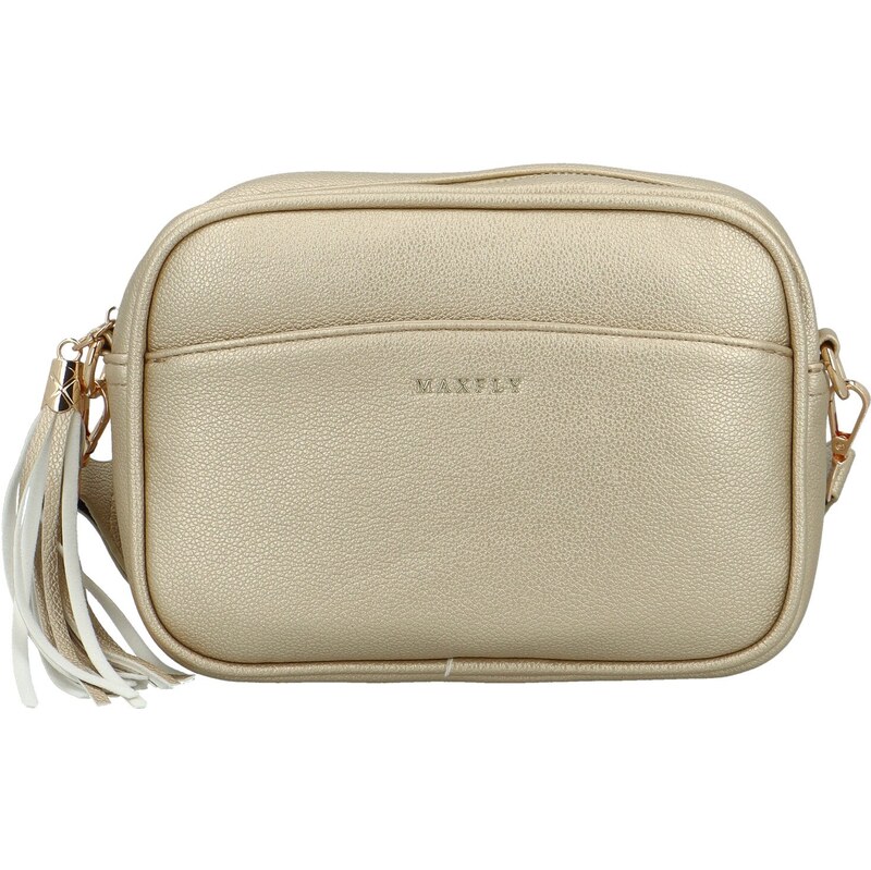 Dámská crossbody kabelka zlatá - MaxFly Qeuline new zlatá 104753484