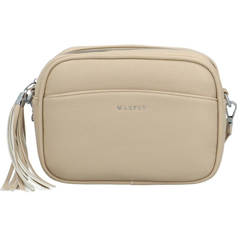 Dámská crossbody kabelka béžová - MaxFly Qeuline new béžová